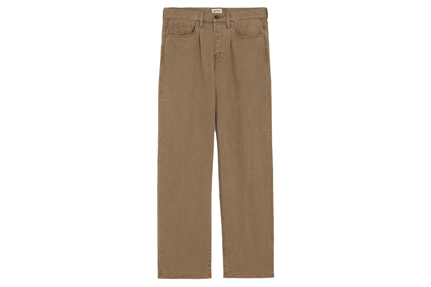 Todd Snyder Relaxed 5-Pocket Pleated Jean