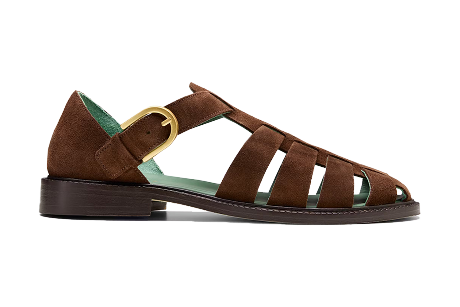 Vinny’s Suede Fisherman Sandals