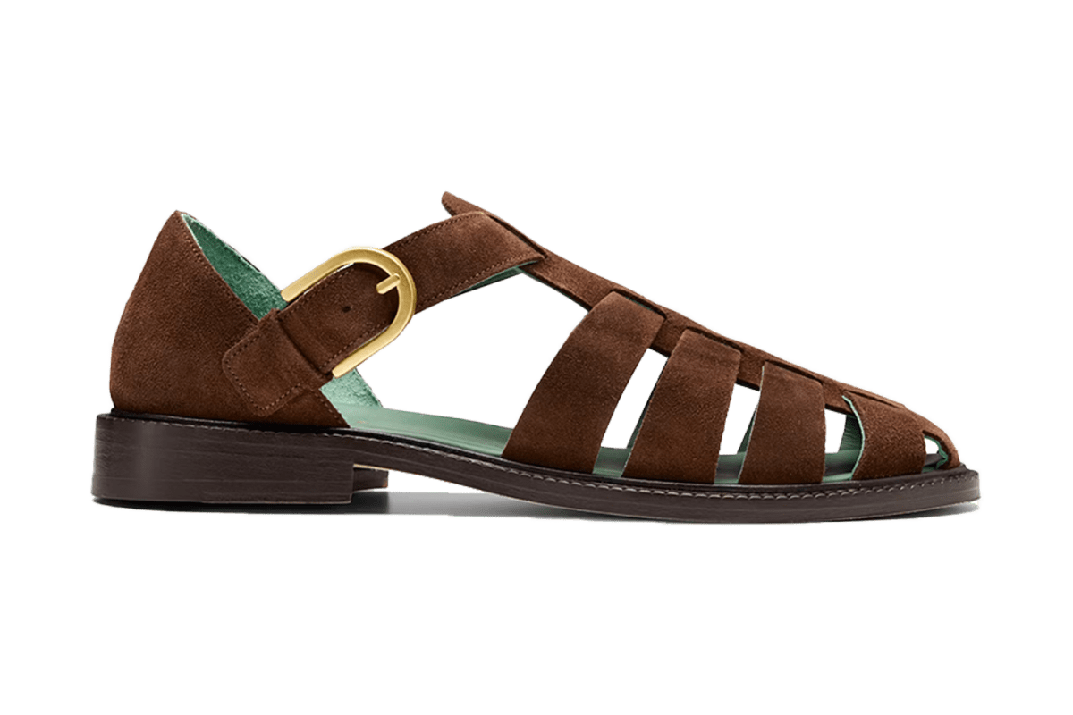 Vinny’s Suede Fisherman Sandals
