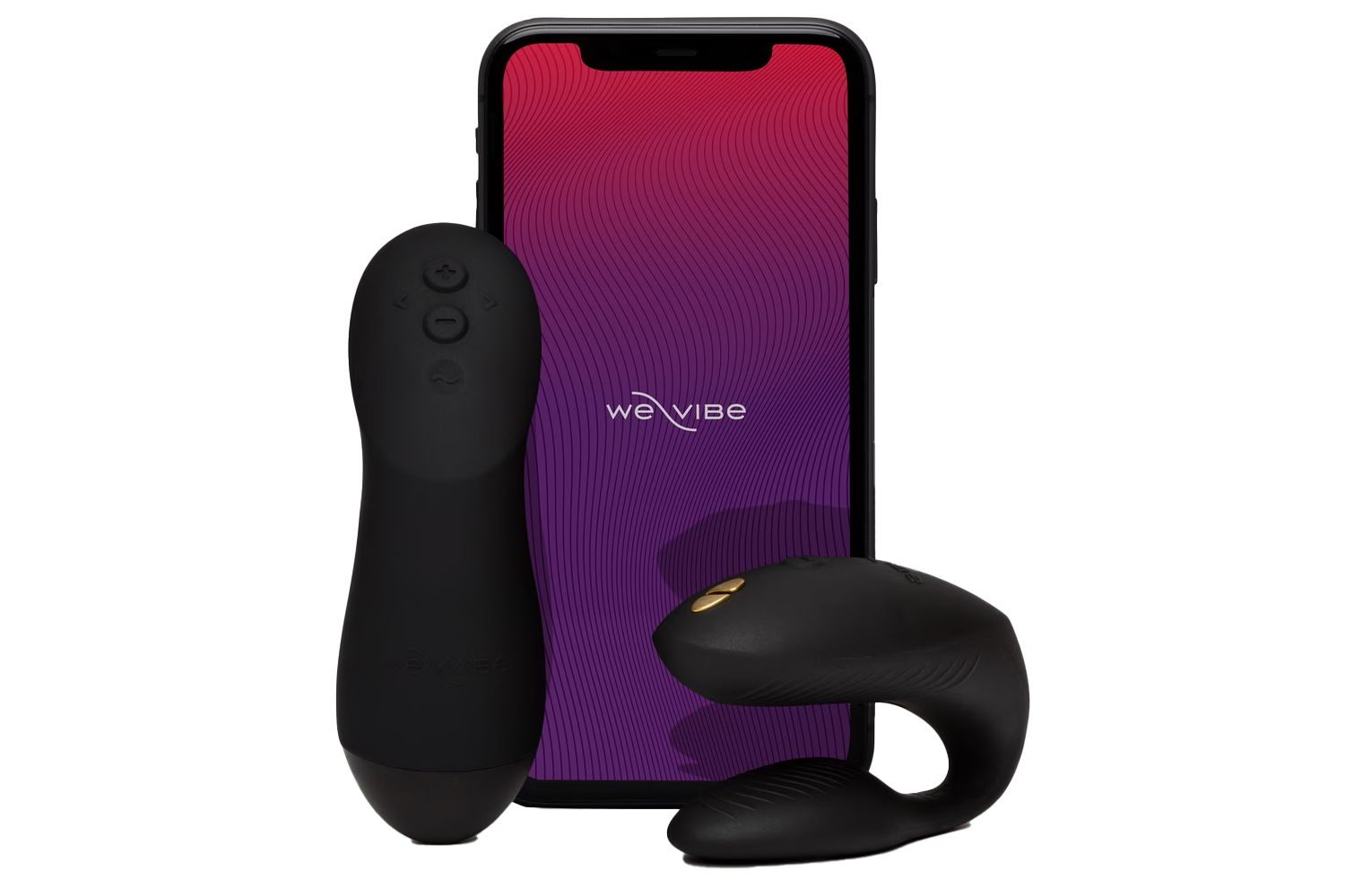 We-Vibe Chorus Pro Satin Black App and Remote Controlled Couple’s Vibrator