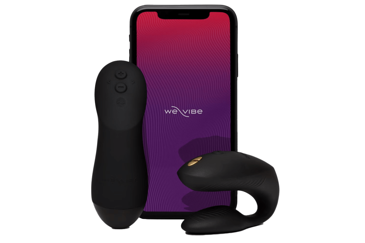 We-Vibe Chorus Pro Satin Black App and Remote Controlled Couple’s Vibrator