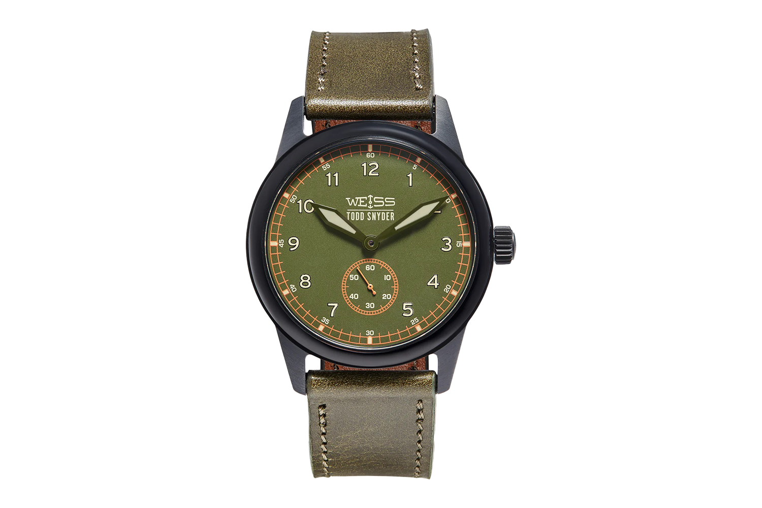 Todd Snyder x Weiss Watch Company 38mm Standard Issue Watch