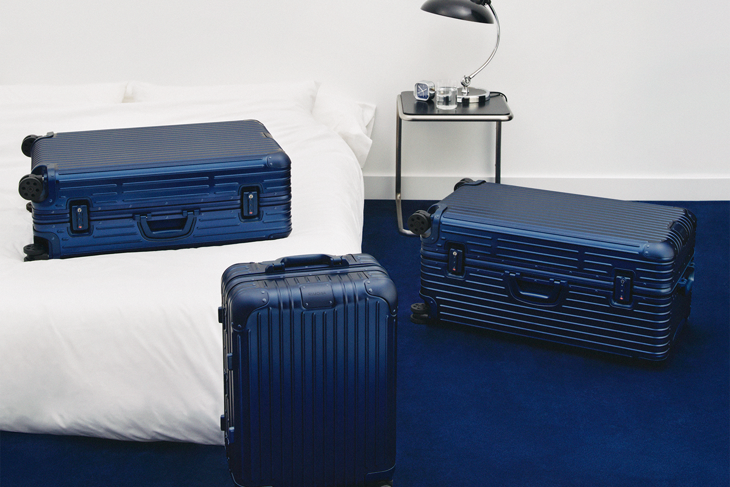 Rimowa Ink Blue Collection
