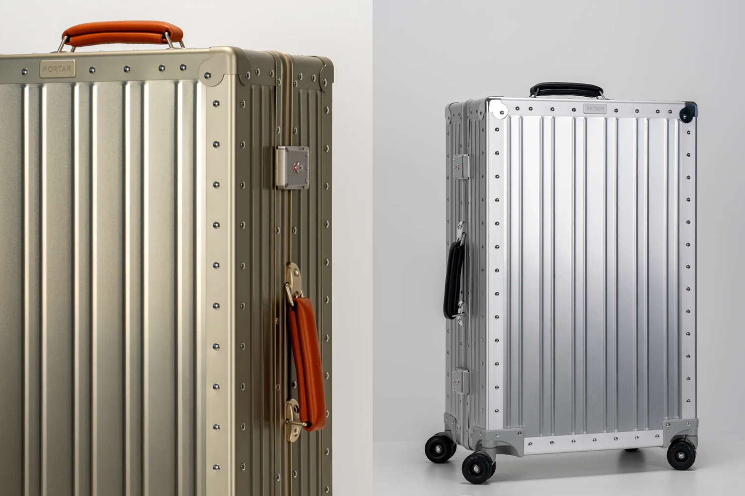 Portar Lucent Aluminum Luggage