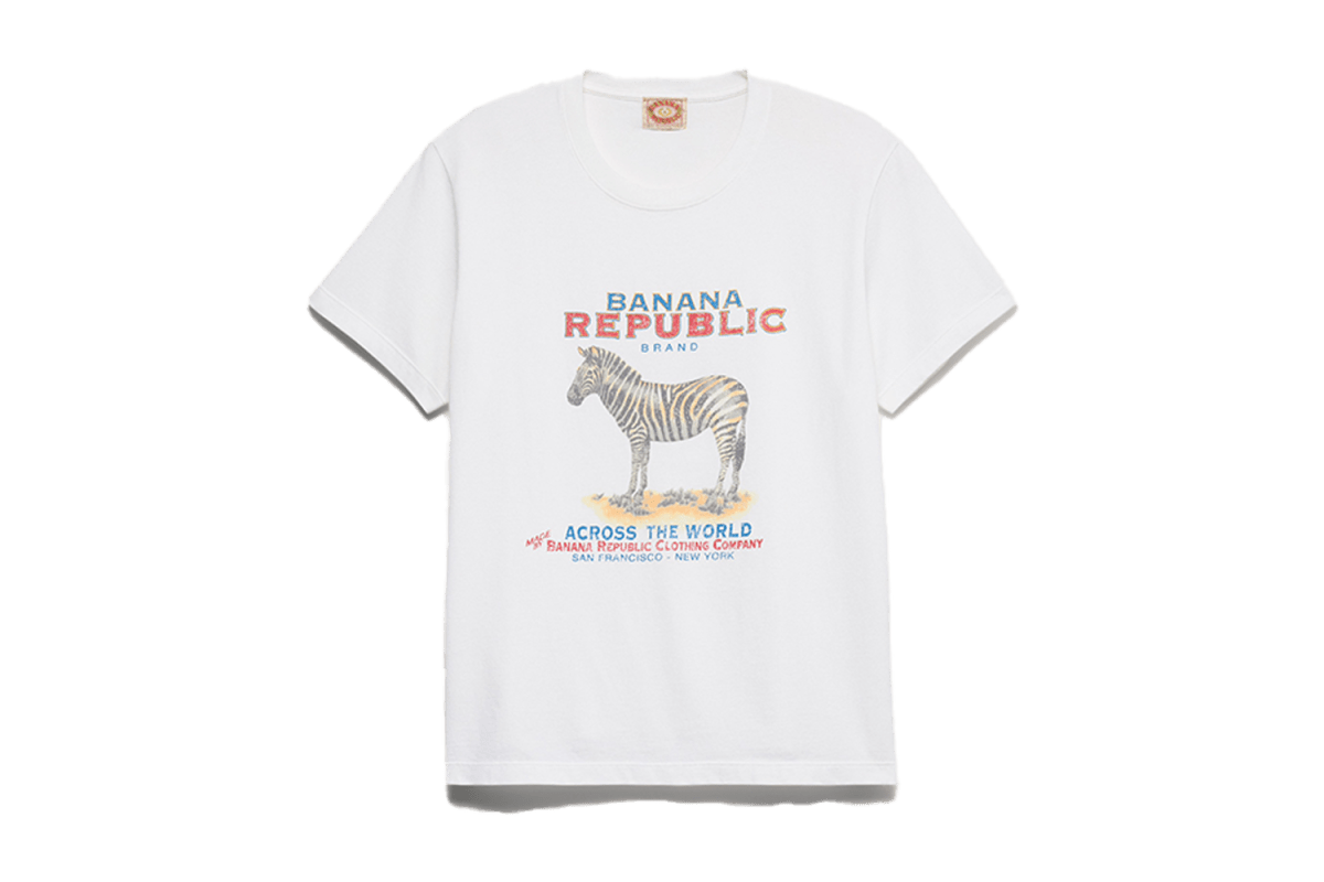 Banana Republic Archive Reissue Cotton Graphic T-Shirt