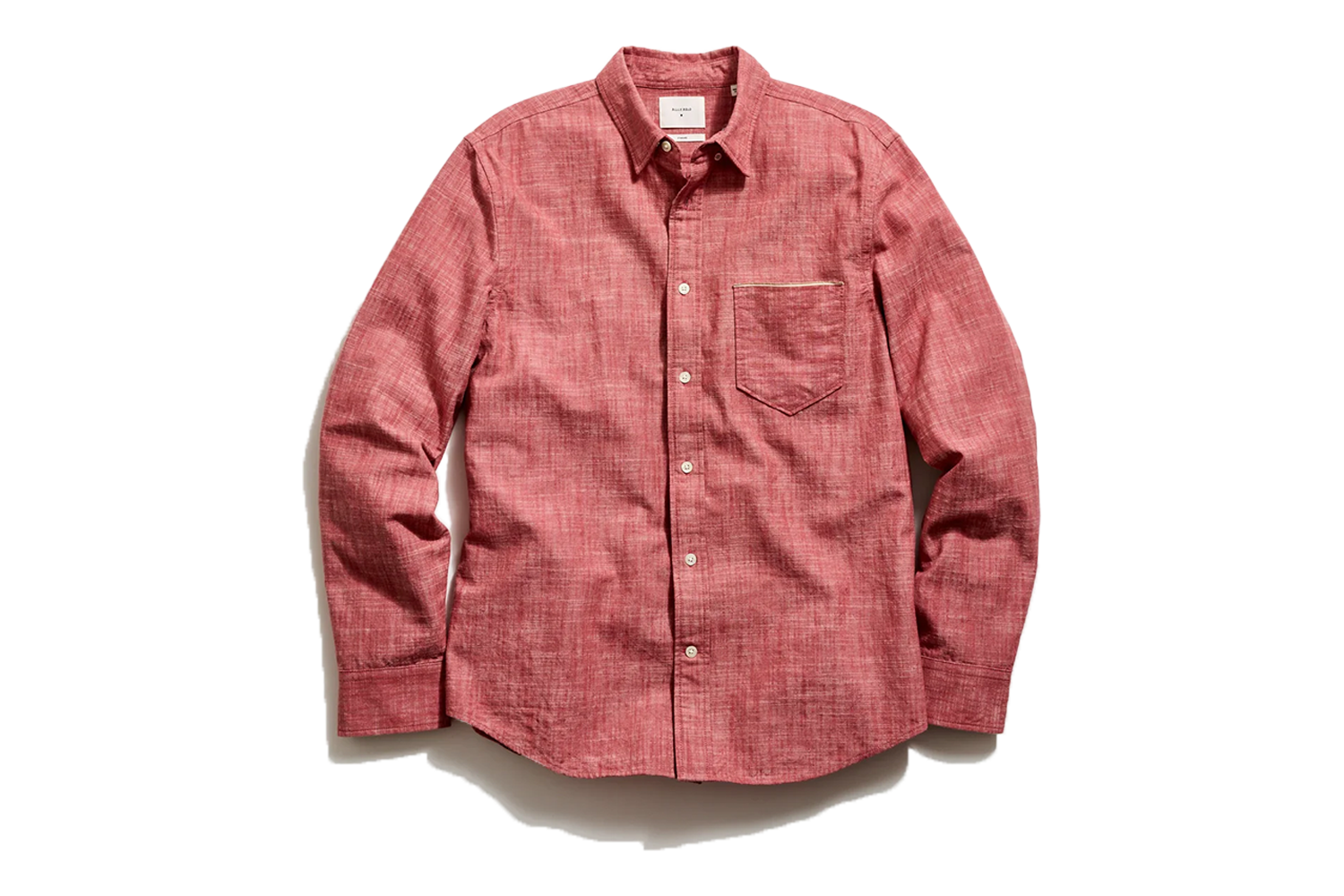Billy Reid Slub Cotton MSL 1-Pocket Shirt