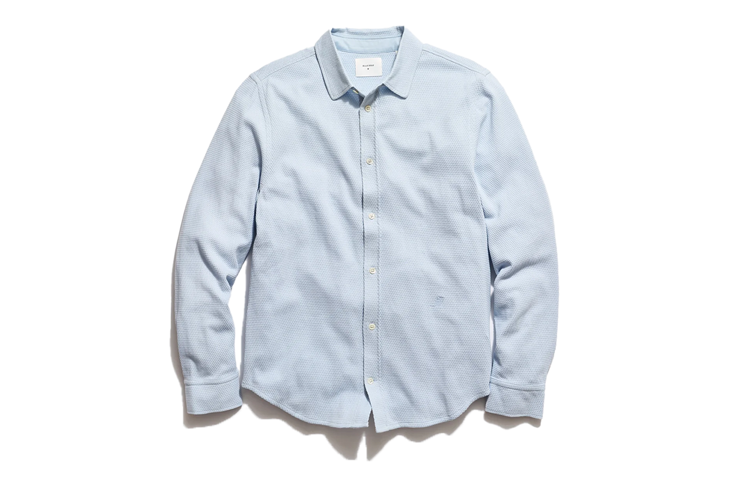 Billy Reid Long Sleeve Textured Yellowhammer Shirt