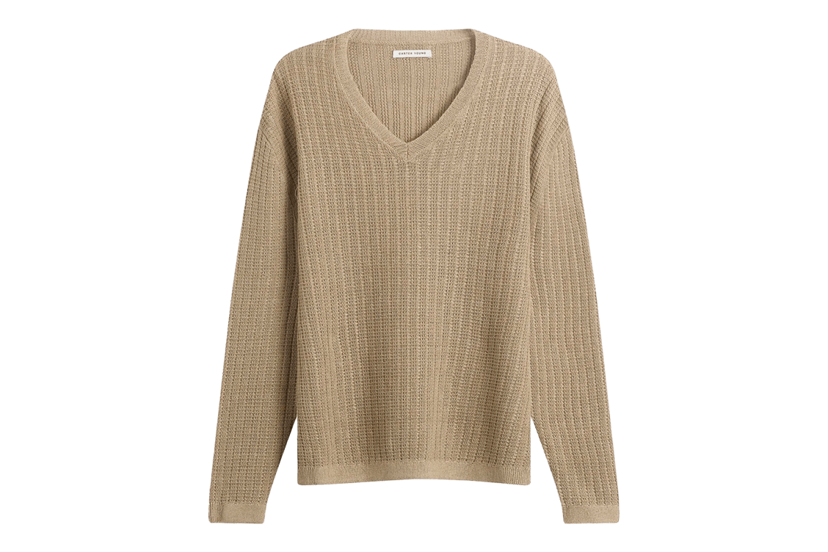 Carter Young Lounger V-Neck Sweater