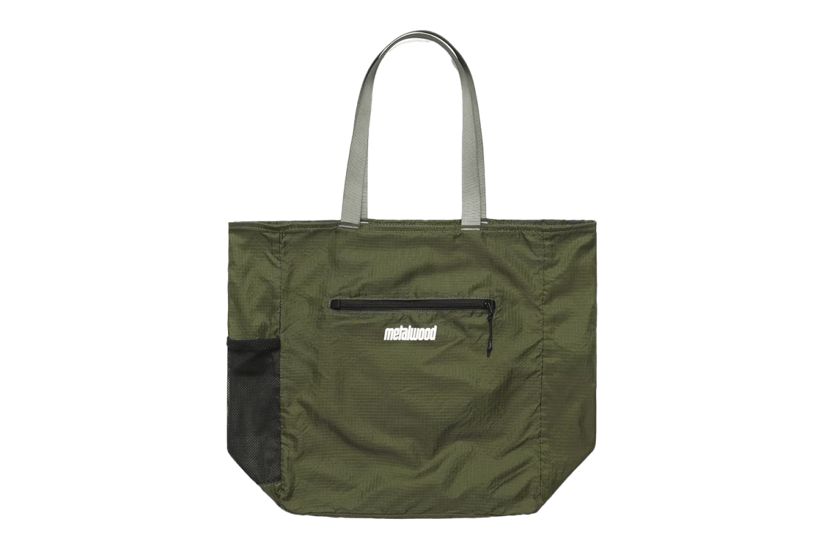 Metalwood Packable Tote