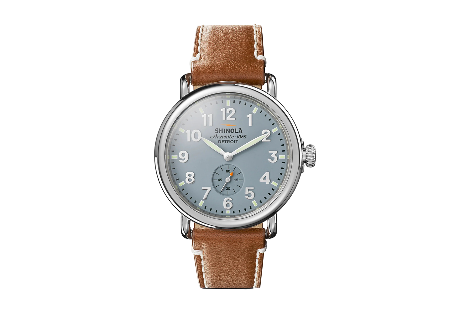 Shinola Runwell Watch in Gray-Blue