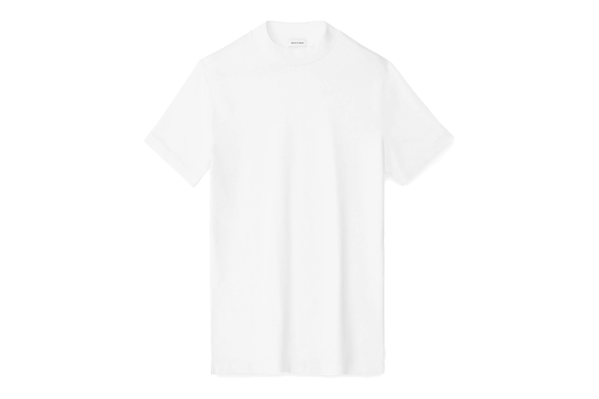 Son of a Tailor Cotton Hi-Neck T-Shirt