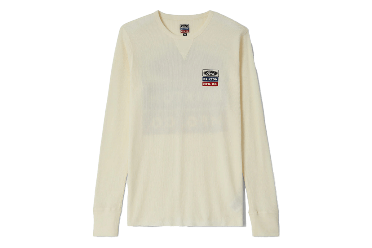 Brixton x Ford Service Dept Waffle T-Shirt