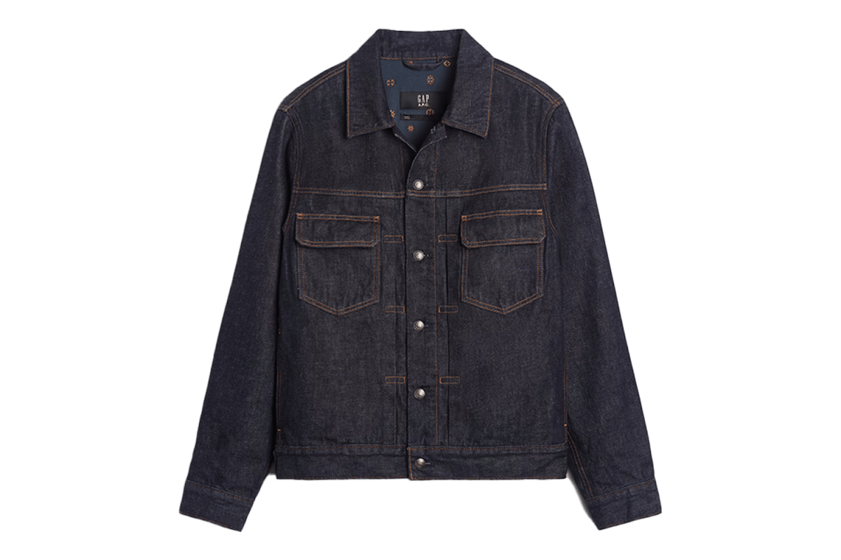 Gap x A.P.C. Lined Japanese Denim Jacket