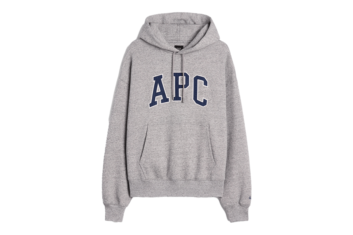 Gap x A.P.C. Extra Heavyweight Logo Hoodie