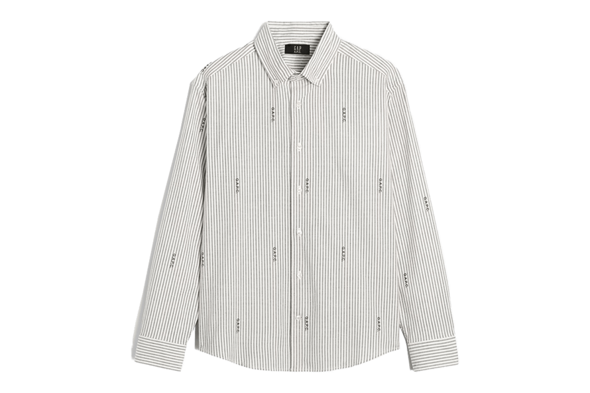 Gap x A.P.C. Relaxed Logo Oxford Shirt