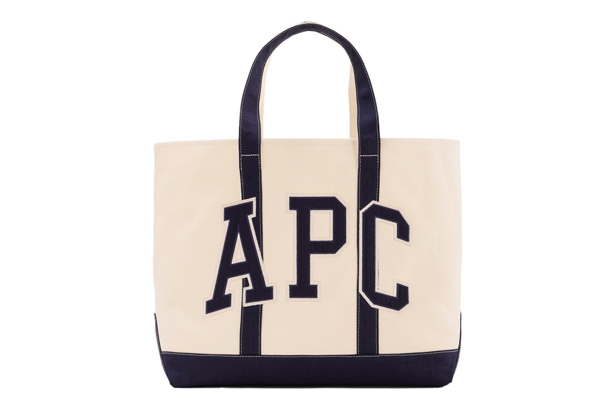 Gap x A.P.C. Logo Tote Bag