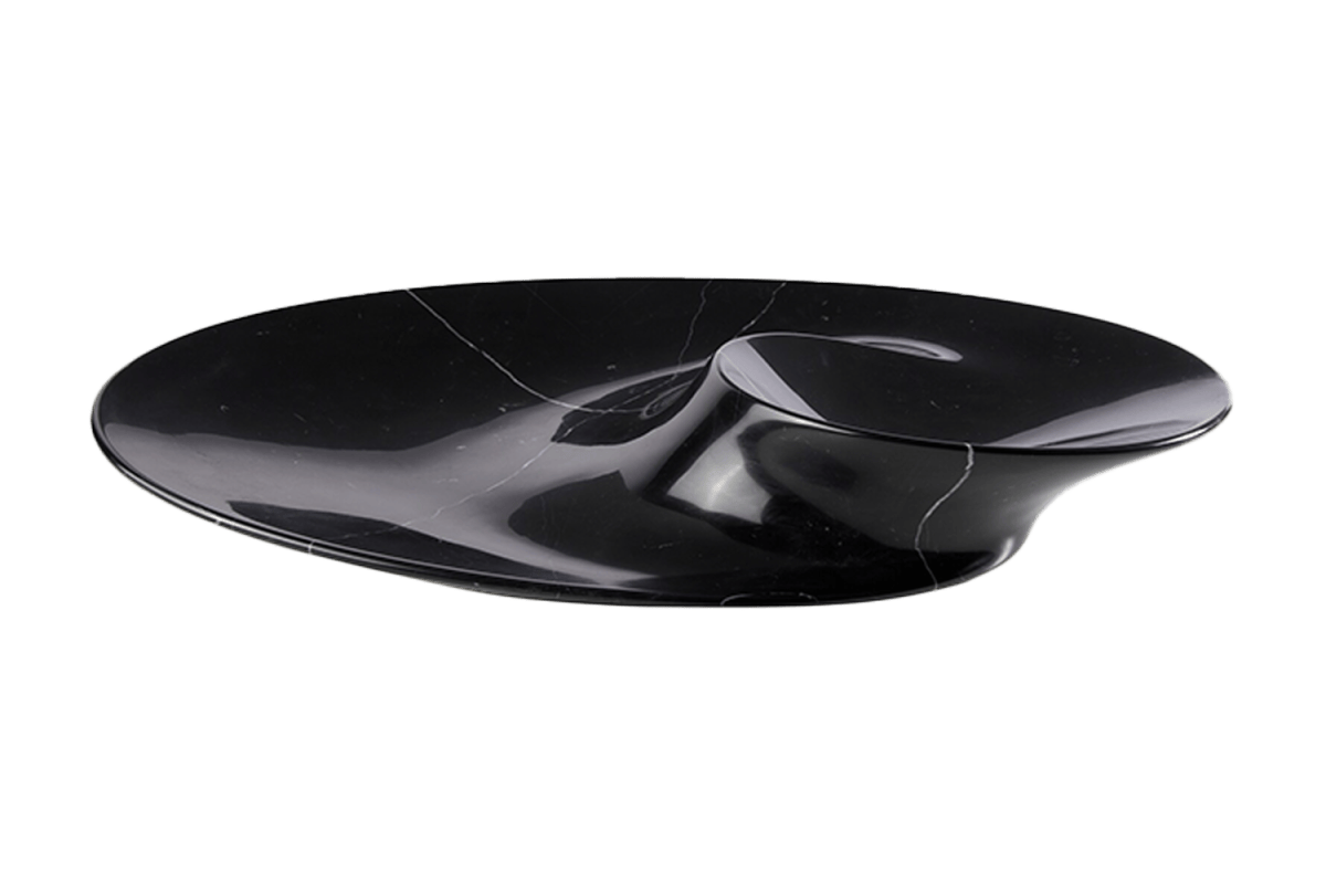Zaha Hadid Design Swirl L48 Marble Bowl