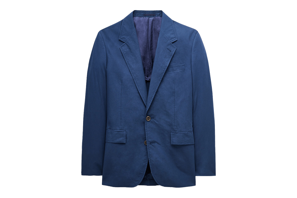 J.Crew Relaxed-Fit Cotton Poplin Suit Jacket