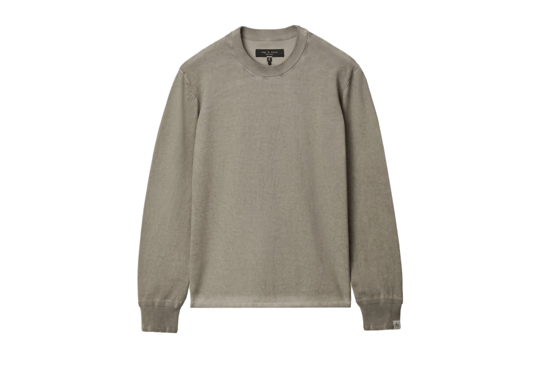 Rag & Bone Washed Cotton Sweater