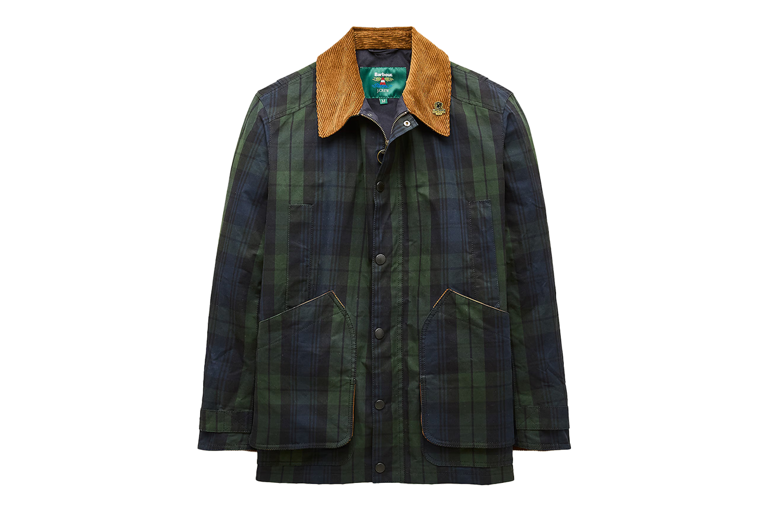 Barbour x J.Crew Waxed Cotton Barn Jacket