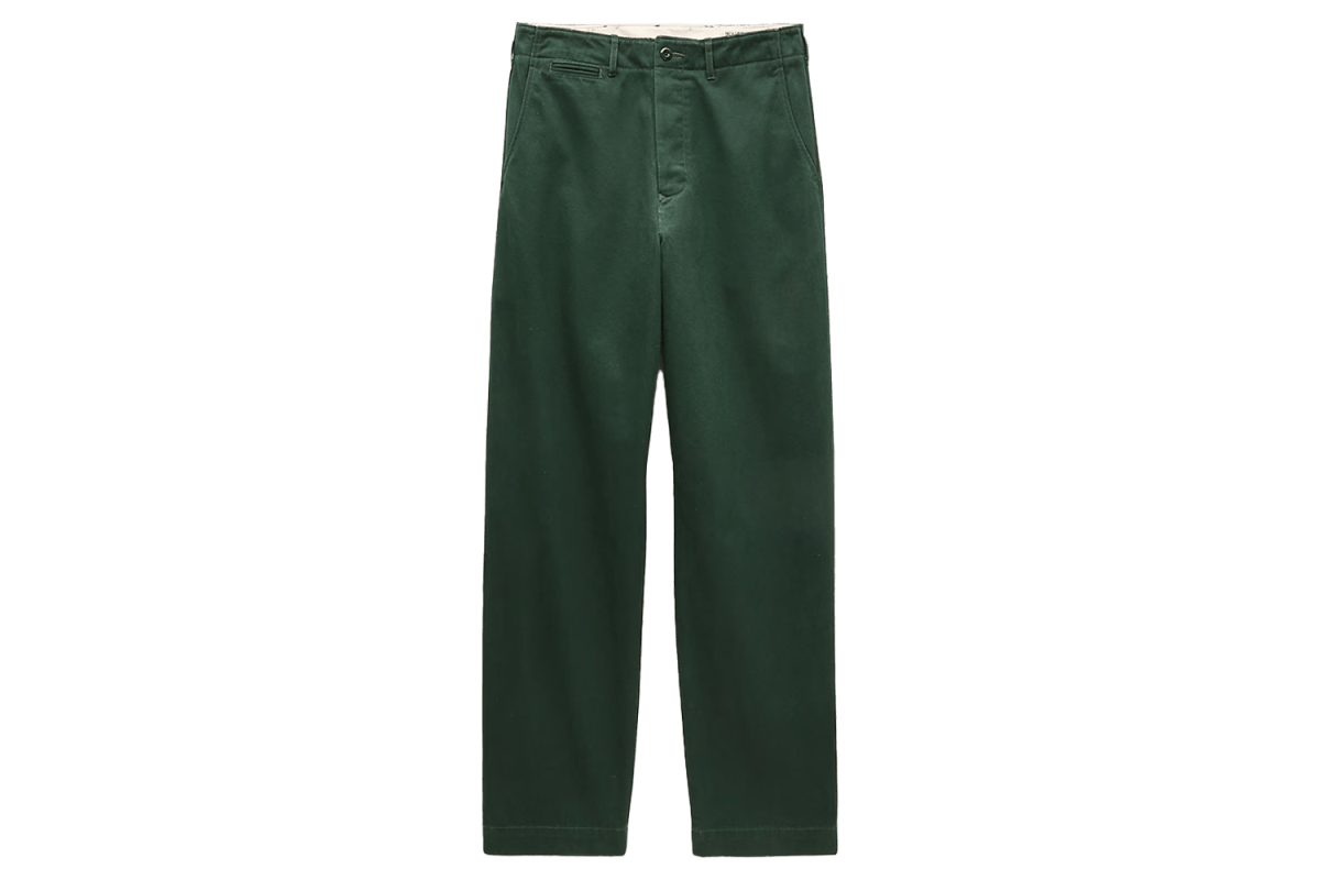 Wallace & Barnes Selvedge Officer Chino Pant