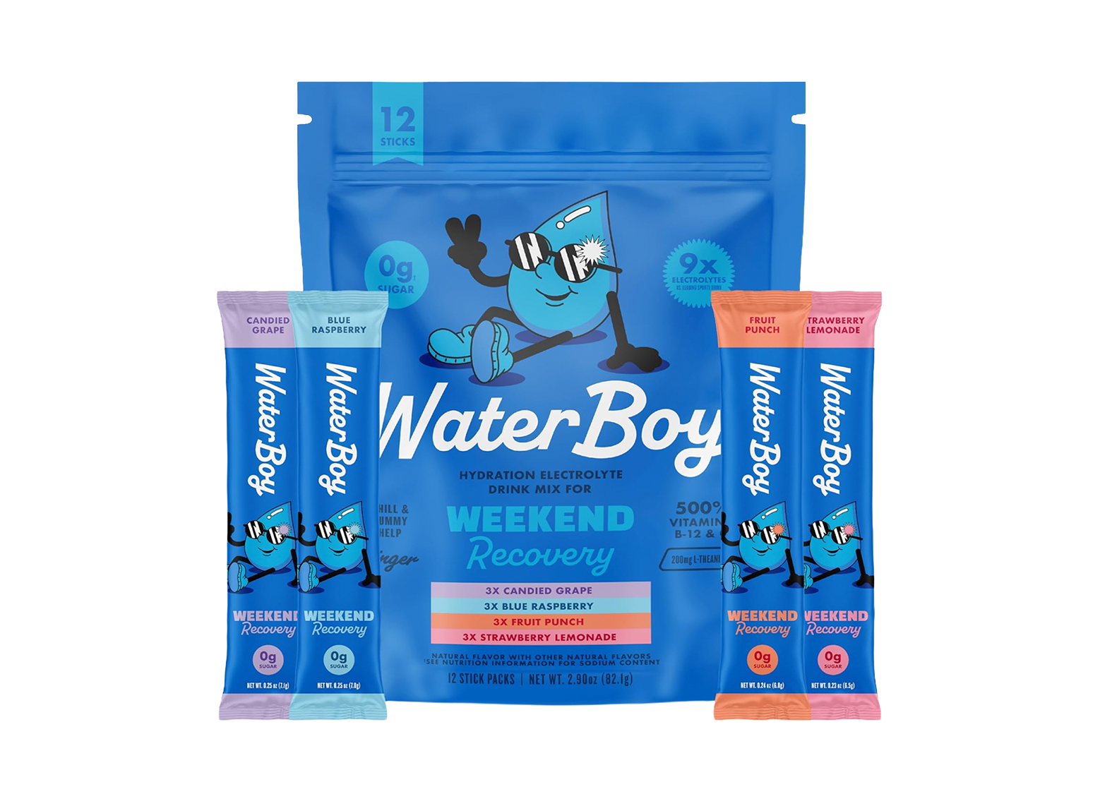 Waterboy Weekend Recovery Electrolyte Mix